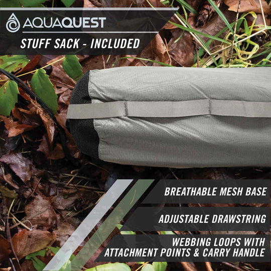 Safari Lightweight Tarp Camping Tarp AquaQuest Waterproof